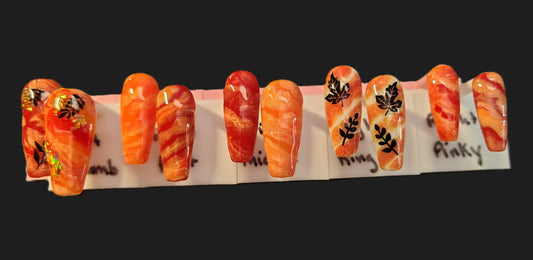 Autumn Marble Set